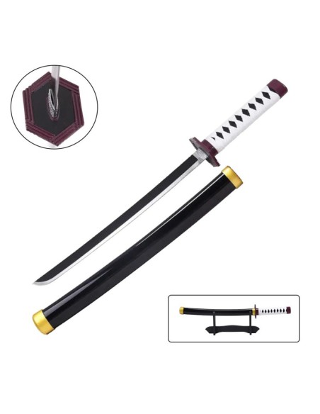 Mini katana Giyu bambú vaina - Demon Slayer | Katanas y Espadas