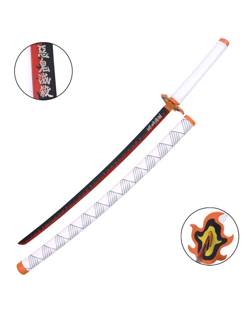 Katana Rengoku carbono - Demon Slayer | Katanas y Espadas