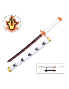 Mini katana Rengoku bambú - Demon Slayer | Katanas y Espadas