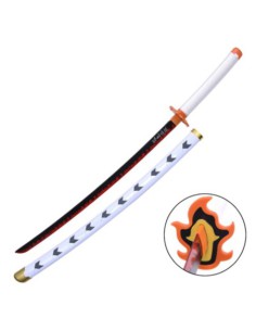 Katana Rengoku con hoja de bambú - Demon Slayer | Katanas y Espadas