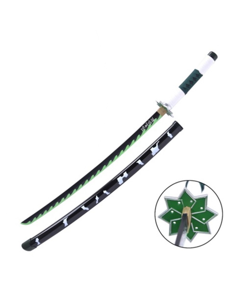 Katana Sanemi con hoja de bambú - Demon Slayer | Katanas y Espadas