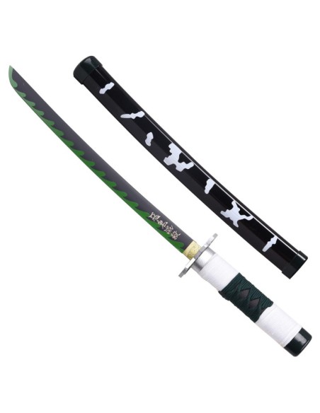 Mini katana Sanemi de bambú con soporte | Katanas y Espadas