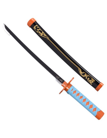 Tanto Shinobu negro con soporte - Demon Slayer | Katanas y Espadas