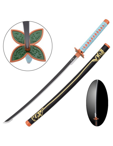 Katana Shinobu LED de acero - Demon Slayer | Katanas y Espadas