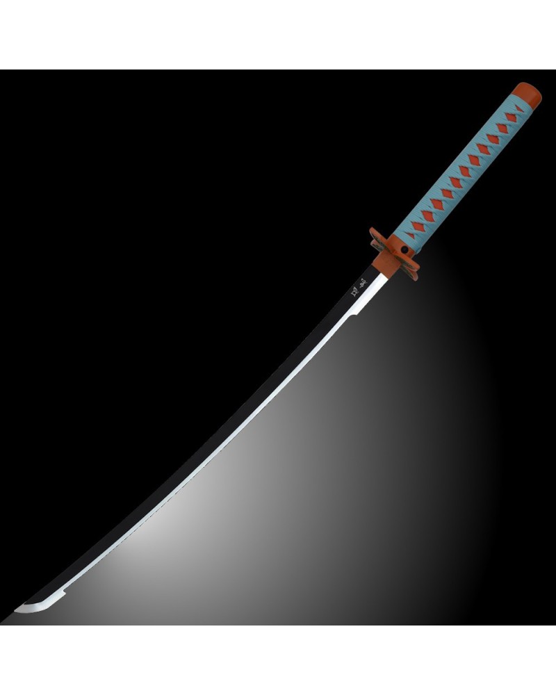Katana Shinobu blanca LED de acero - Demon Slayer | Katanas y Espadas