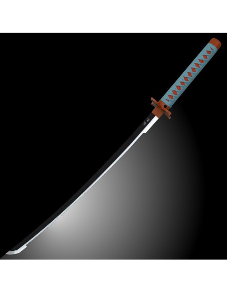Katana Shinobu blanca LED de bambú - Demon Slayer | Katanas y Espadas