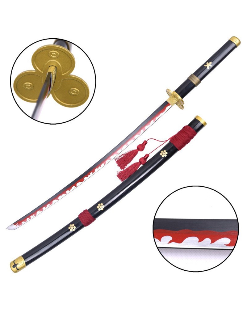 Katana Enma negra de Zoro - One Piece | Katanas y Espadas