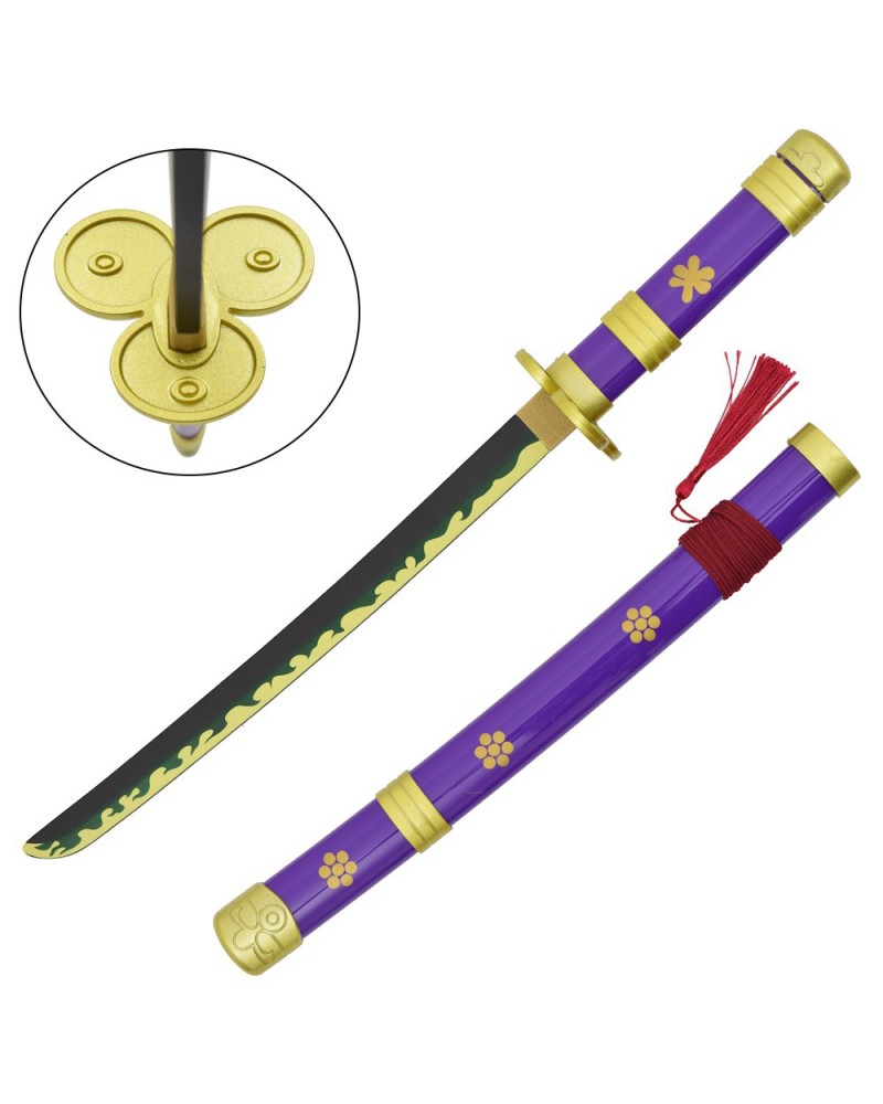 Mini katana Enma bambú con soporte - One Piece | Katanas y Espadas
