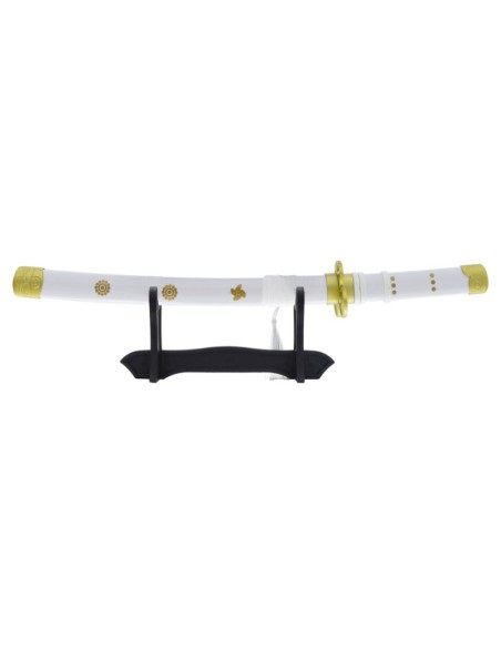Mini katana Enma blanca con soporte - One Piece | Katanas y Espadas
