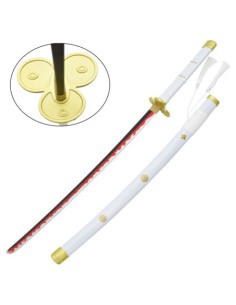 Katana Enma blanca con hoja de bambú de Zoro | Katanas y Espadas