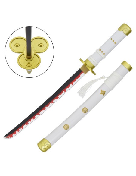 Mini katana Enma de bambú con soporte - One Piece | Katanas y Espadas