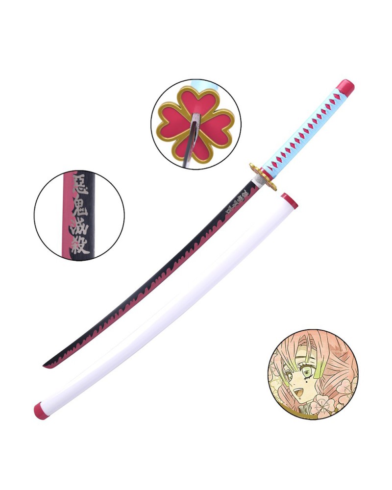 Katana de Mitsuri Kanroji en acero - Demon Slayer | Katanas y Espadas