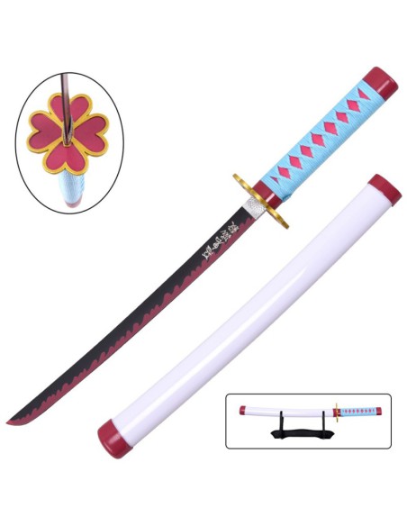 Tanto de Mitsuri Kanroji con soporte | Katanas y Espadas