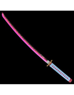 Katana LED de Mitsuri Kanroji en acero | Katanas y Espadas