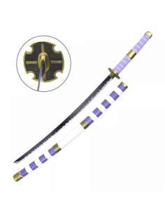 Katana Nidai Kitetsu de Luffy en acero - One Piece | Katanas y Espadas 2