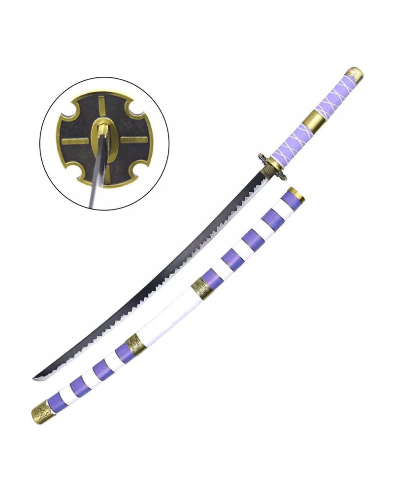 Katana Nidai Kitetsu de Luffy en acero - One Piece | Katanas y Espadas