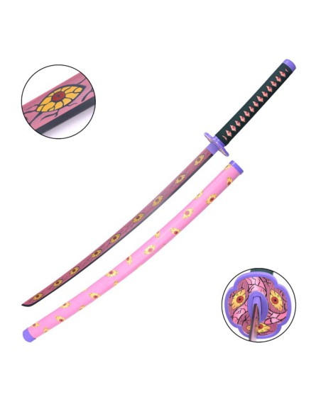 Katana de Kokushibou en acero - Demon Slayer | Katanas y Espadas