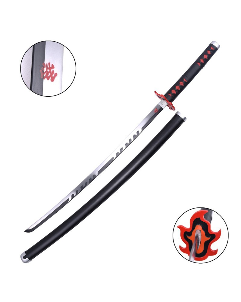 Katana de Tanjirou Kamado en acero - Demon Slayer | Katanas y Espadas