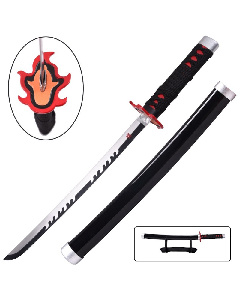 Tanto de Tanjirou Kamado en acero - Demon Slayer | Katanas y Espadas
