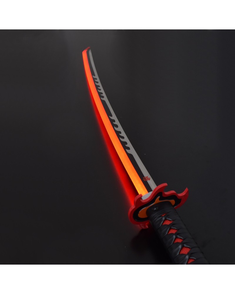 Katana LED de Tanjirou Kamado en acero | Katanas y Espadas