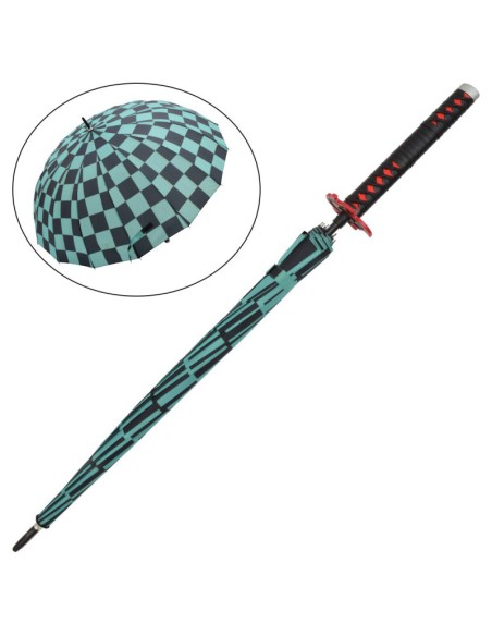 Paraguas katana de Tanjirou Kamado - Demon Slayer | Katanas y Espadas
