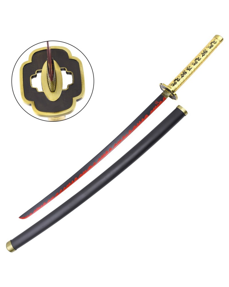 Katana de Tsugikuni Yoriichi en acero | Katanas y Espadas
