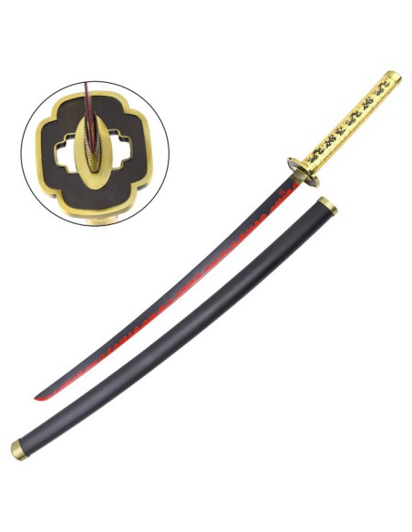 Katana de Tsugikuni Yoriichi en acero | Katanas y Espadas