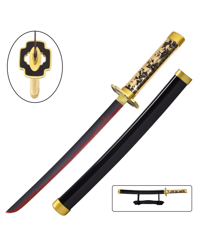 Tanto de Tsugikuni Yoriichi con soporte | Katanas y Espadas
