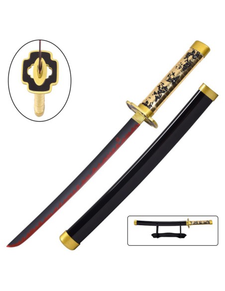 Tanto de Tsugikuni Yoriichi con soporte | Katanas y Espadas