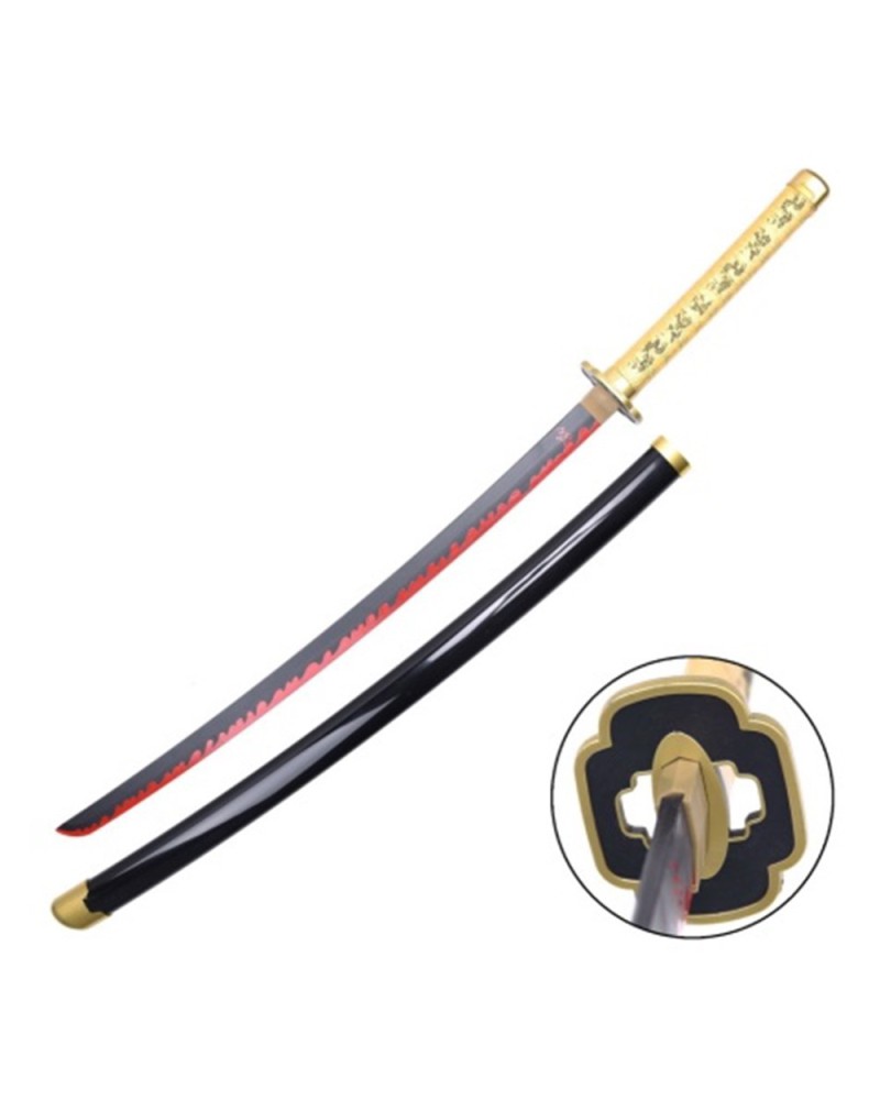 Katana de Yoriichi en bambú y madera | Katanas y Espadas