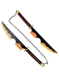 Set de espadas Tengen Uzui con cadena | Katanas y Espadas 2