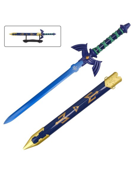 Mini espada Master Sword azul Dark Link - Zelda | Katanas y Espadas