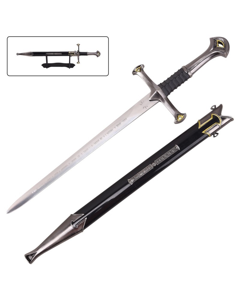 Mini espada Anduril con soporte | Katanas y Espadas