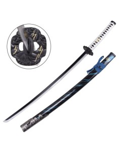 Set de katanas Sakai azul con soporte | Katanas y Espadas