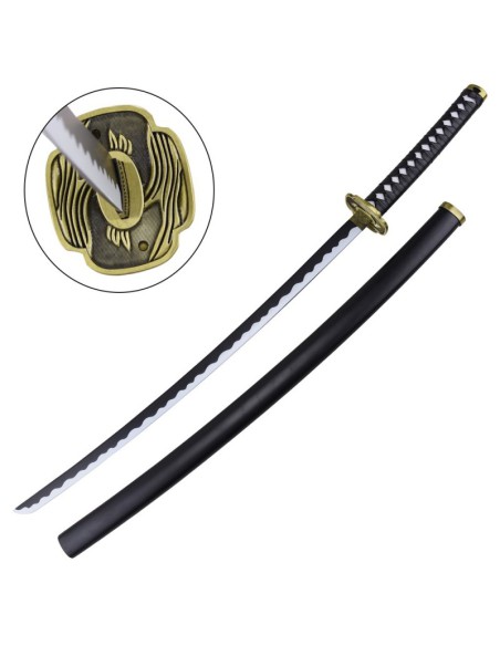 Katana Chihiro Rokuhira con tsuba metálica | Katanas y Espadas