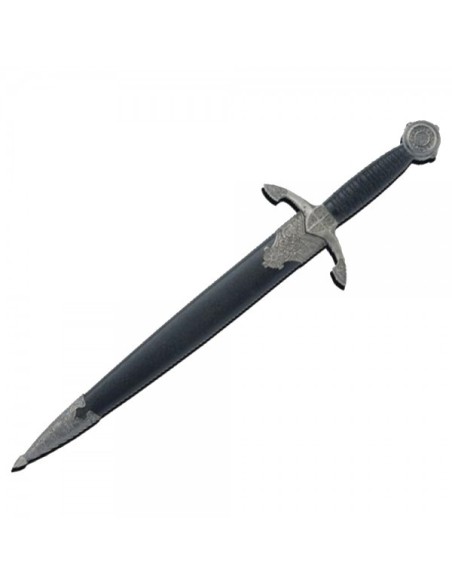 Daga medieval ornamental de 31 cm con funda | Katanas y Espadas
