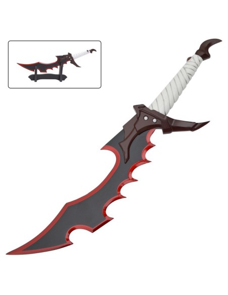 Daga Knight Killer de Jinwoo con soporte | Katanas y Espadas