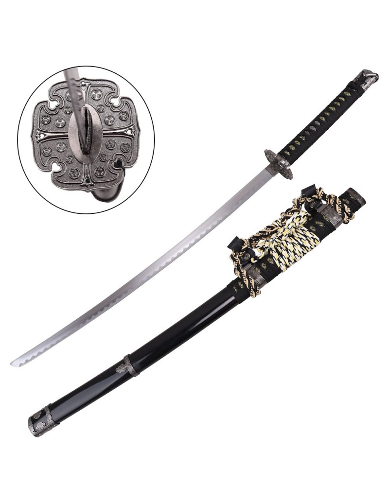 Katana japonesa tradicional con hoja de acero y | Katanas y Espadas