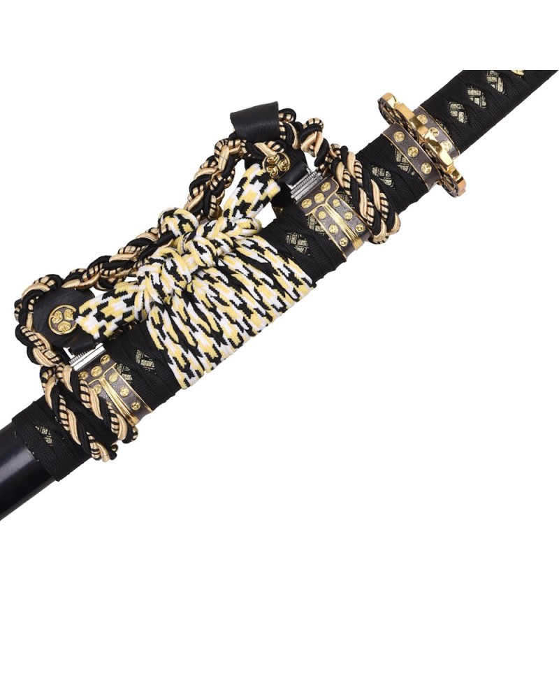 Katana japonesa tradicional con tsuba metálica y | Katanas y Espadas