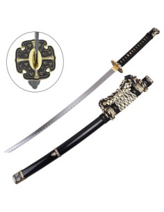 Katana japonesa tradicional con tsuba metálica y | Katanas y Espadas 2