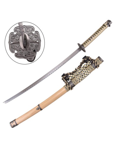 Katana japonesa tradicional para exposición con | Katanas y Espadas