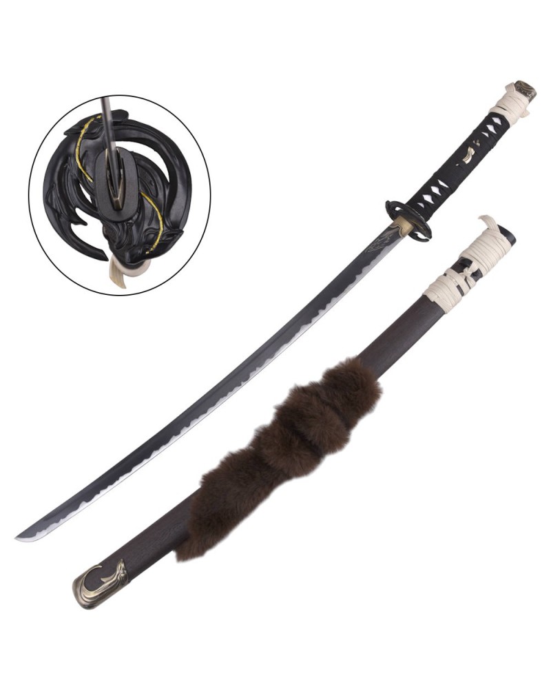 Katana Wolf Blade de Atsu - Ghost of Yotei | Katanas y Espadas
