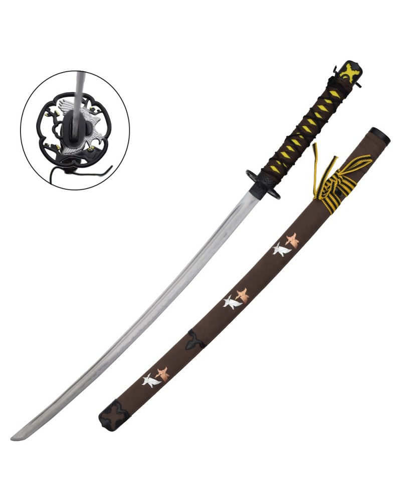 Katana de Atsu con tsuka de madera | Katanas y Espadas