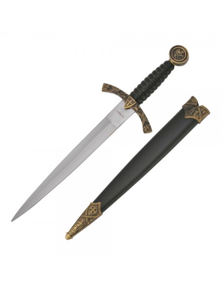 Daga medieval con vaina metálica | Katanas y Espadas