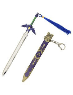 Llavero Espada Maestra 205 mm y 75 g - Zelda | Katanas y Espadas