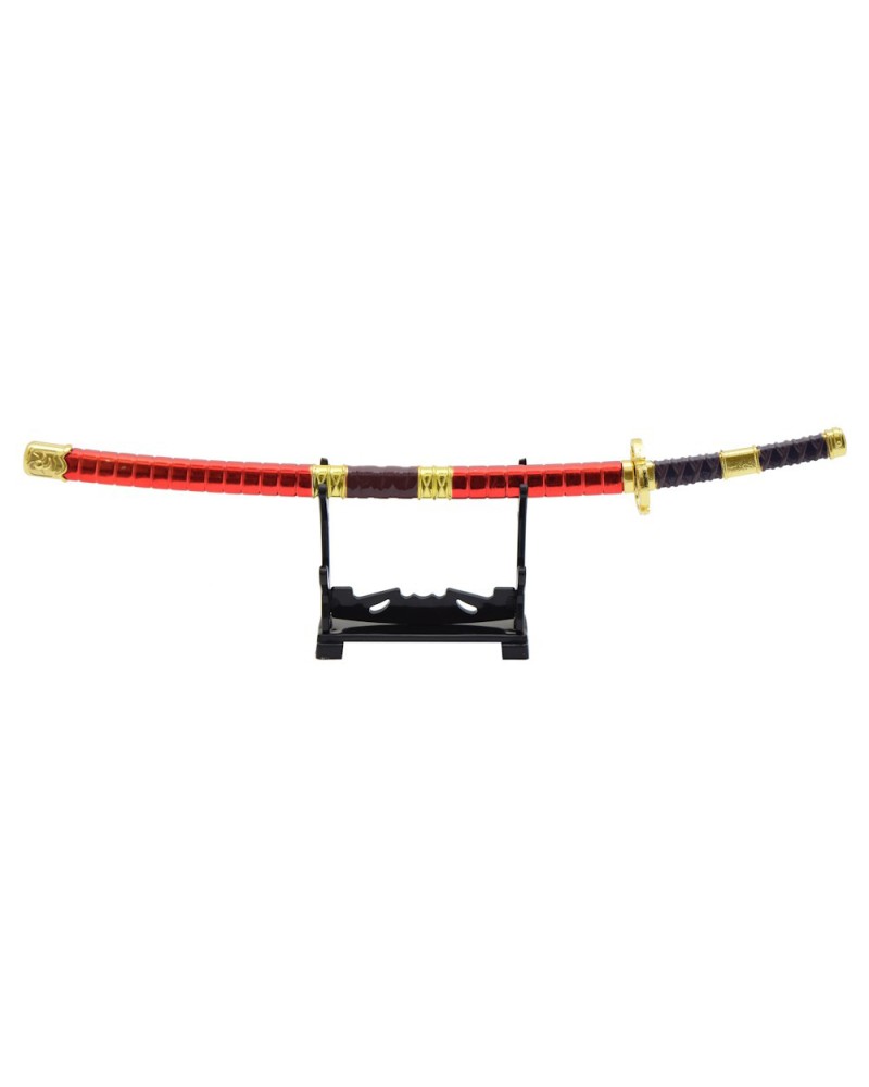 Mini katana Sandai Kitetsu con soporte - One Piece | Katanas y Espadas