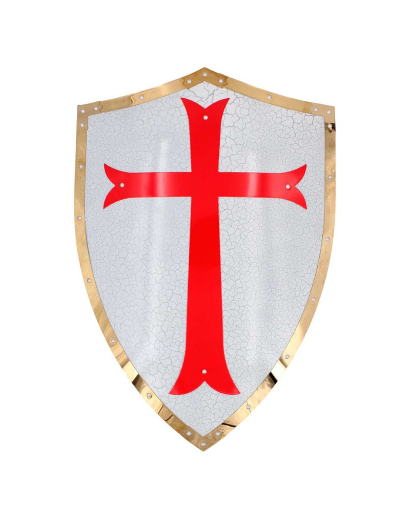 Escudo templario Blood Heritage blanco | Katanas y Espadas