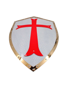 Escudo templario Blood Heritage blanco | Katanas y Espadas 2