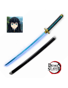 Katana Muichiro Tokito madera LED | Katanas y Espadas