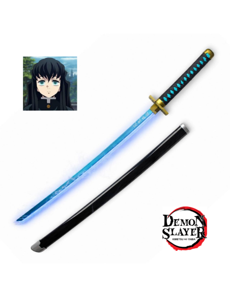 Katana Muichiro Tokito madera LED | Katanas y Espadas